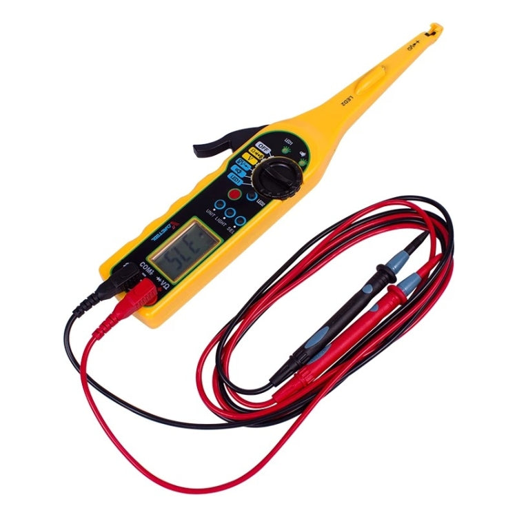 MS8211 Car Electric Circuit Tester (Yellow) - Electronic Test by PMC Jewellery | Online Shopping South Africa | PMC Jewellery | Buy Now Pay Later Mobicred