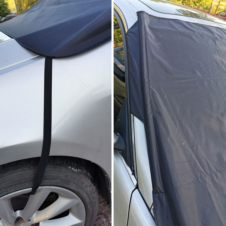 Car Folding Sunshade Front Gear Oxford Cloth Brace Snow Cover, Size: 162cm x 100cm - Aluminum Film PEVA by PMC Jewellery | Online Shopping South Africa | PMC Jewellery | Buy Now Pay Later Mobicred