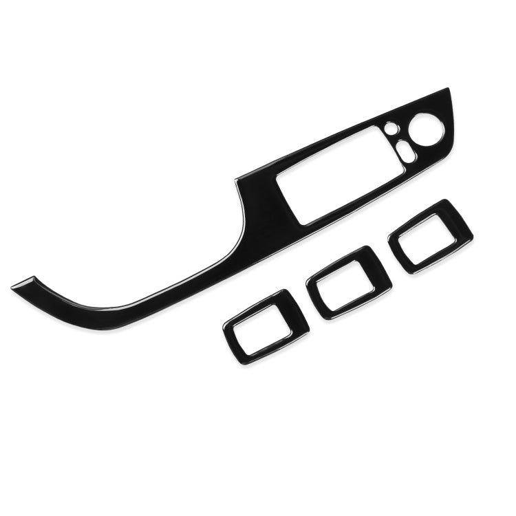 For BMW 3 Series E90/320i/325i 2005-2012 Car Left Drive Window Lifting Panel with Folding Key Decorative Sticker, Diameter: 35.8cm - Car Interior Mouldings by PMC Jewellery | Online Shopping South Africa | PMC Jewellery | Buy Now Pay Later Mobicred