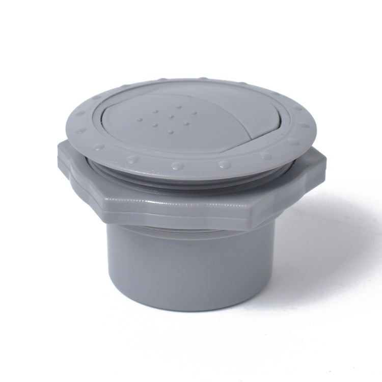 Universal 60mm Round AC Air Outlet Vent for RV Bus Boat Yacht Auto Air Conditioner Vent Replacement Parts Car Accessories(Grey) - Air Conditioning System by PMC TechLife | Online Shopping South Africa | PMC TechLife | Buy Now Pay Later Mobicred