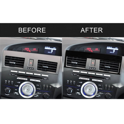 For Mazda 3 Axela 2010-2013 Car Central Vent Decorative Sticker, Right Drive - Car Interior Mouldings by PMC Jewellery | Online Shopping South Africa | PMC Jewellery | Buy Now Pay Later Mobicred