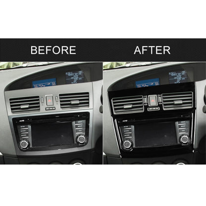 For Mazda 3 Axela 2010-2013 5 in 1 Car Central Control Navigation Set A Decorative Sticker, Right Drive - Car Interior Mouldings by PMC Jewellery | Online Shopping South Africa | PMC Jewellery | Buy Now Pay Later Mobicred