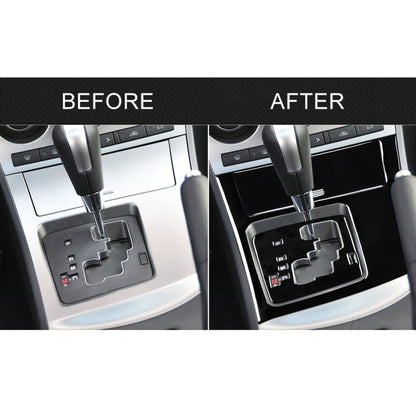 For Mazda 3 Axela 2010-2013 4 in 1 Car Gear Panel Set A Decorative Sticker, Left Drive - Car Interior Mouldings by PMC Jewellery | Online Shopping South Africa | PMC Jewellery | Buy Now Pay Later Mobicred