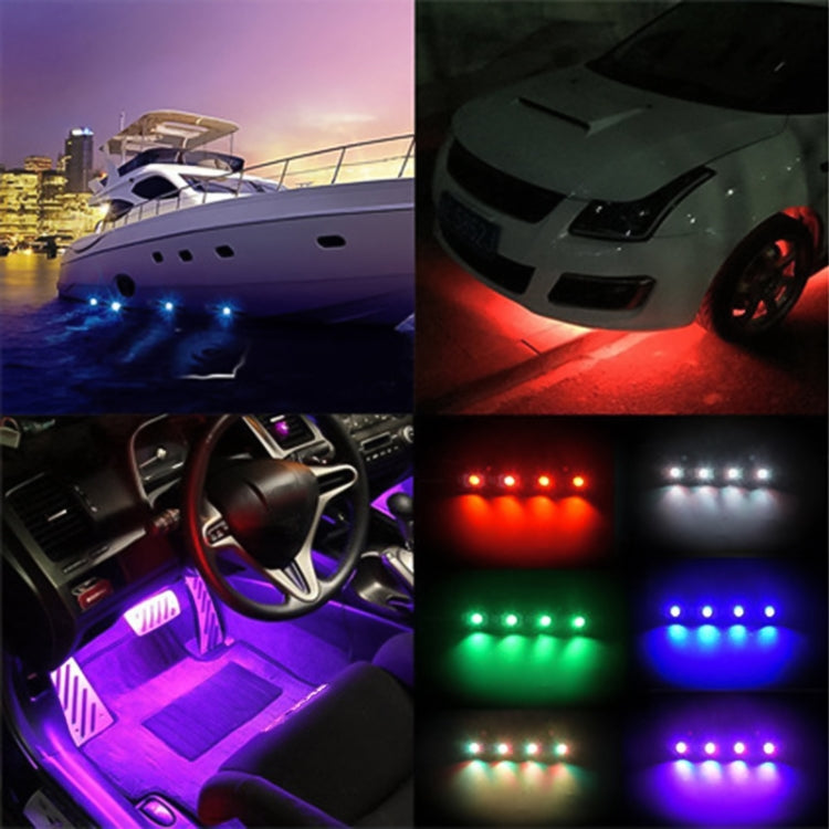 4 in 1 Universal Car APP Control RGB Chassis Atmosphere Lights Colorful Lighting Decorative Lamp - Atmosphere lights by PMC TechLife | Online Shopping South Africa | PMC TechLife | Buy Now Pay Later Mobicred