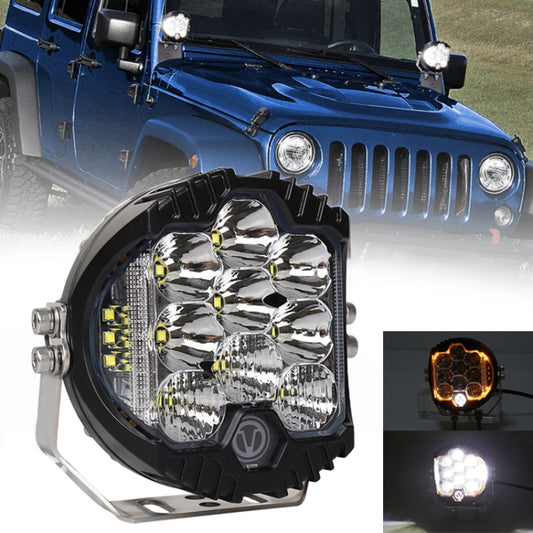 5 inch DC12V-24V 5000LM 6500K 50W Car LED Headlight for Jeep Wrangler / Harley - LED Headlamps by PMC Jewellery | Online Shopping South Africa | PMC Jewellery | Buy Now Pay Later Mobicred