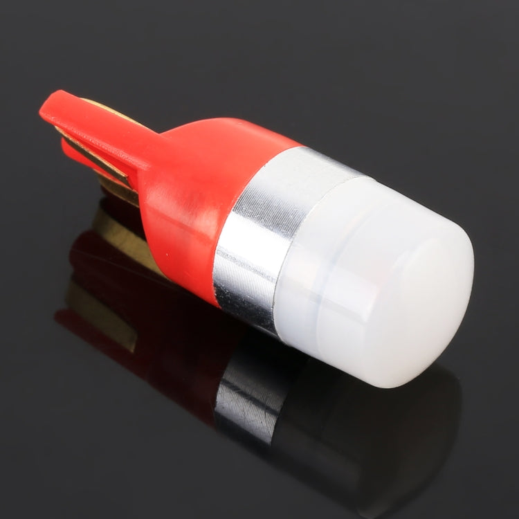 10 PCS T10 / W5W / 168 / 194 DC12V / 0.6W 1LEDs SMD-3030 Car Clearance Light (Red Light) - Clearance Lights by PMC TechLife | Online Shopping South Africa | PMC TechLife | Buy Now Pay Later Mobicred