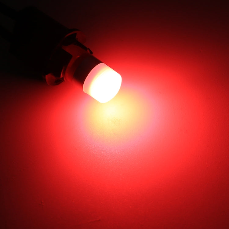 10 PCS T10 / W5W / 168 / 194 DC12V / 0.6W 1LEDs SMD-3030 Car Clearance Light (Red Light) - Clearance Lights by PMC TechLife | Online Shopping South Africa | PMC TechLife | Buy Now Pay Later Mobicred