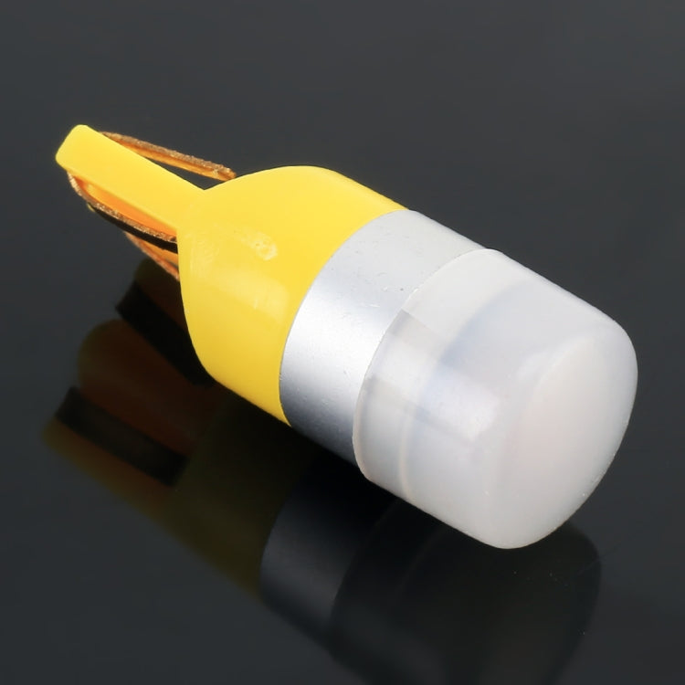 10 PCS T10 / W5W / 168 / 194 DC12V / 0.6W 1LEDs SMD-3030 Car Clearance Light (Yellow Light) - free shipping - PMC TechLife - Order now!