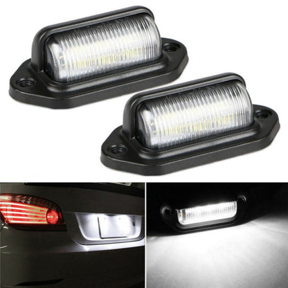 2 PCS Car Van Bus Trailer LED Taillight Side Light 12-24V 6LEDs License Plate Light - Arrow Turn Lights by PMC Jewellery | Online Shopping South Africa | PMC Jewellery | Buy Now Pay Later Mobicred