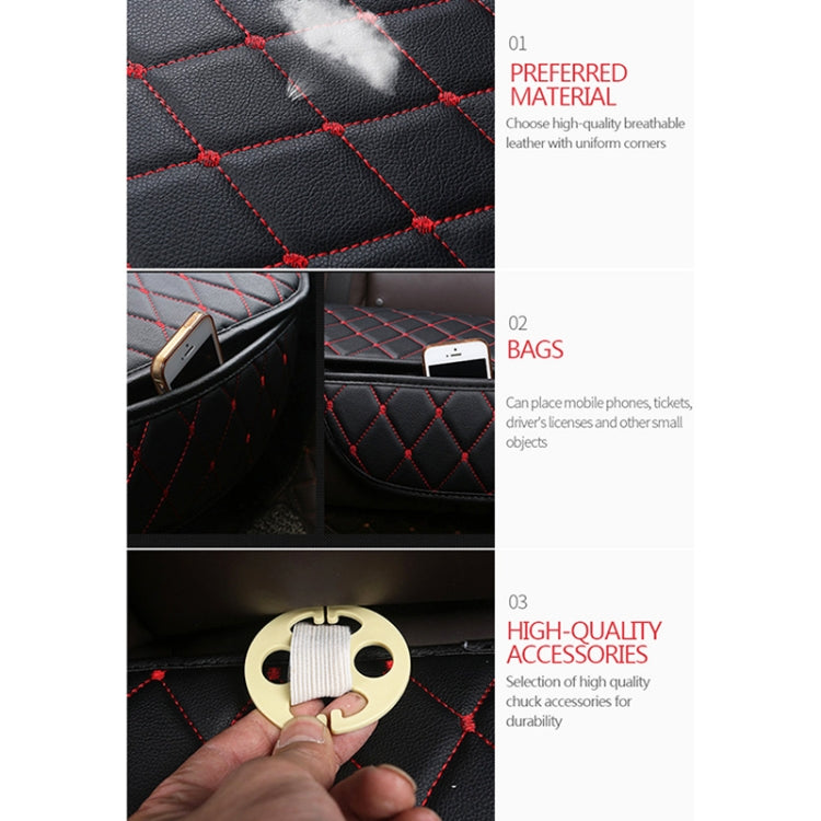 Car Seat Cushion Universal Simple Seat Cover Anti-slip Mat Auto Accessories (Coffee) - Seat Accessories by PMC Jewellery | Online Shopping South Africa | PMC Jewellery | Buy Now Pay Later Mobicred