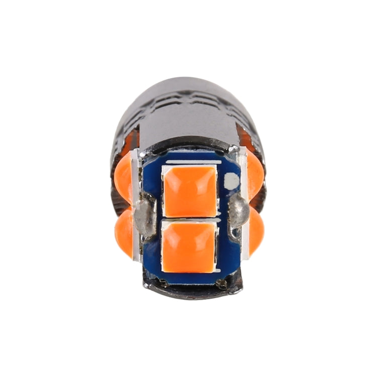2 PCS T10 / W5W / 168 DC12-24V / 1.8W / 6000K / 140LM Car Clearance Light 4LEDs SMD-3030 Lamp Beads with Decoding & Constant Current (Yellow Light) - Clearance Lights by PMC TechLife | Online Shopping South Africa | PMC TechLife | Buy Now Pay Later Mobicred