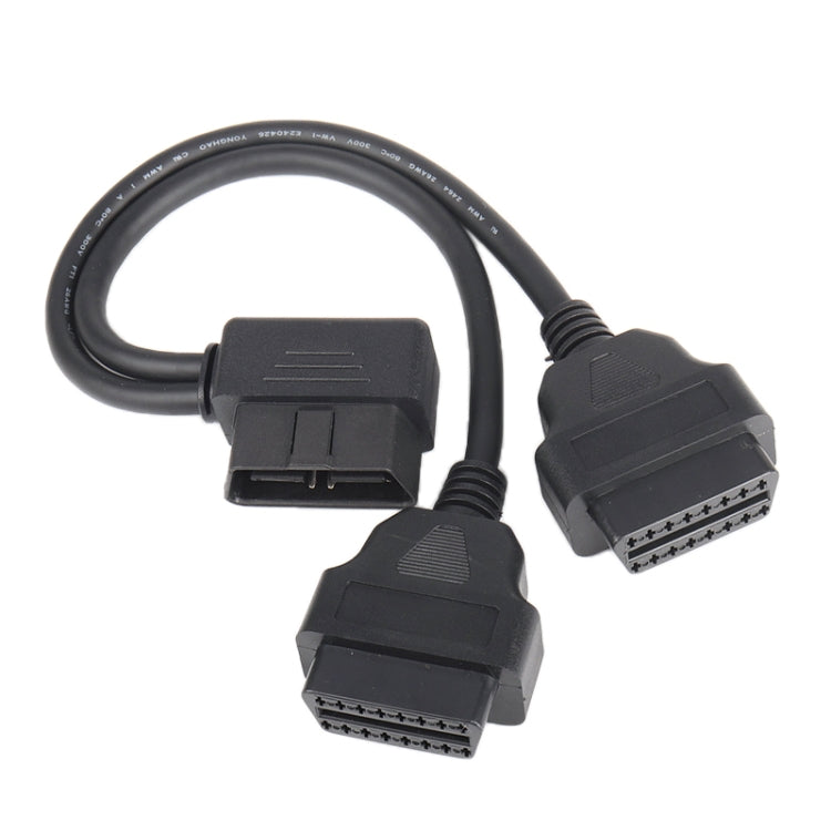 16PIN Car L Shape 90 Degree Connect OBD Diagnostic Extended Cable OBD2 Male to Female Cable - free shipping - PMC TechLife - Order now!