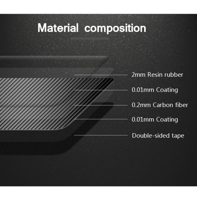 4 PCS Car Carbon Fiber Door Bowl Decorative Sticker for Chevrolet Cruze 2009-2015, Left and Right Drive Universal - Car Interior Mouldings by PMC TechLife | Online Shopping South Africa | PMC TechLife | Buy Now Pay Later Mobicred