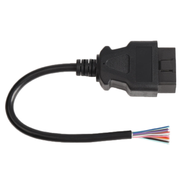 16PIN Male OBD Cable Opening Line OBD 2 Extension Cable for Car Diagnostic Scanner, Cable Length: 150cm - Cables & Connectors by PMC Jewellery | Online Shopping South Africa | PMC Jewellery | Buy Now Pay Later Mobicred