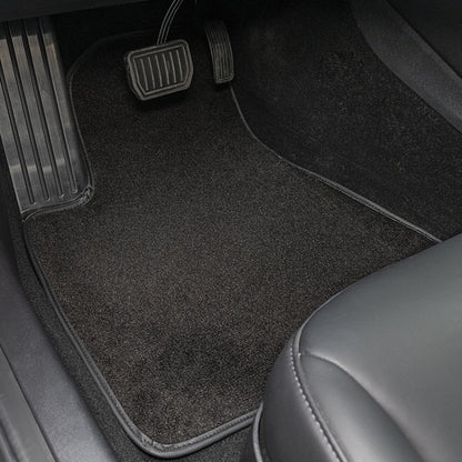 3 in 1 Car Velvet Foot Mat for Tesla Model 3 - Floor Mats by PMC Jewellery | Online Shopping South Africa | PMC Jewellery | Buy Now Pay Later Mobicred