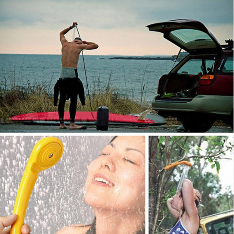 12V Portable Outdoor Car Electric Shower Sprinkler Washer (Yellow) - Car washing supplies by PMC TechLife | Online Shopping South Africa | PMC TechLife | Buy Now Pay Later Mobicred