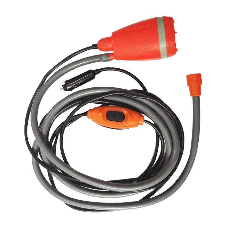 12V Portable Outdoor Universal Car Electric Shower Sprinkler Washer (Orange) - Car washing supplies by PMC TechLife | Online Shopping South Africa | PMC TechLife | Buy Now Pay Later Mobicred