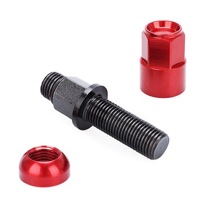 XH-AN005 Car Universal Modified Wheel M12 Reinforced Bolt 7075-T6 Forged Aluminum Alloy Reinforced Screw (Red) - Tire Valve Caps by PMC Jewellery | Online Shopping South Africa | PMC Jewellery | Buy Now Pay Later Mobicred