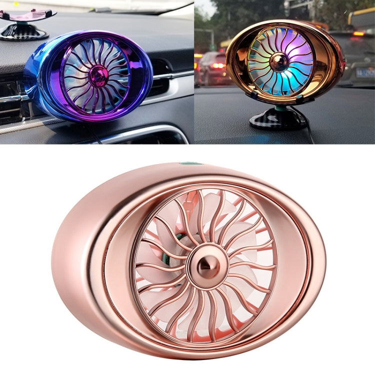 Car Vent Fan Multi-function USB Interface LED Lamp Portable Fan - Heating & Fans by PMC Jewellery | Online Shopping South Africa | PMC Jewellery | Buy Now Pay Later Mobicred