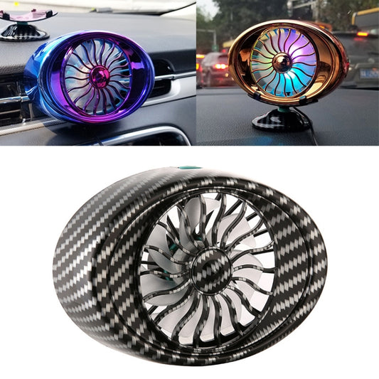 Car Vent Fan Multi-function USB Interface LED Lamp Portable Fan - Heating & Fans by PMC Jewellery | Online Shopping South Africa | PMC Jewellery | Buy Now Pay Later Mobicred