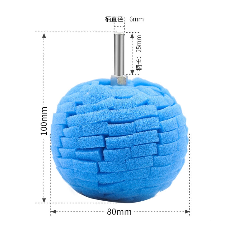 5 in 1 3 inch Car Polishing Disc Set Wheel Rim Polishing Waxing Sponge - Polishing Machine & Accessories by PMC TechLife | Online Shopping South Africa | PMC TechLife | Buy Now Pay Later Mobicred