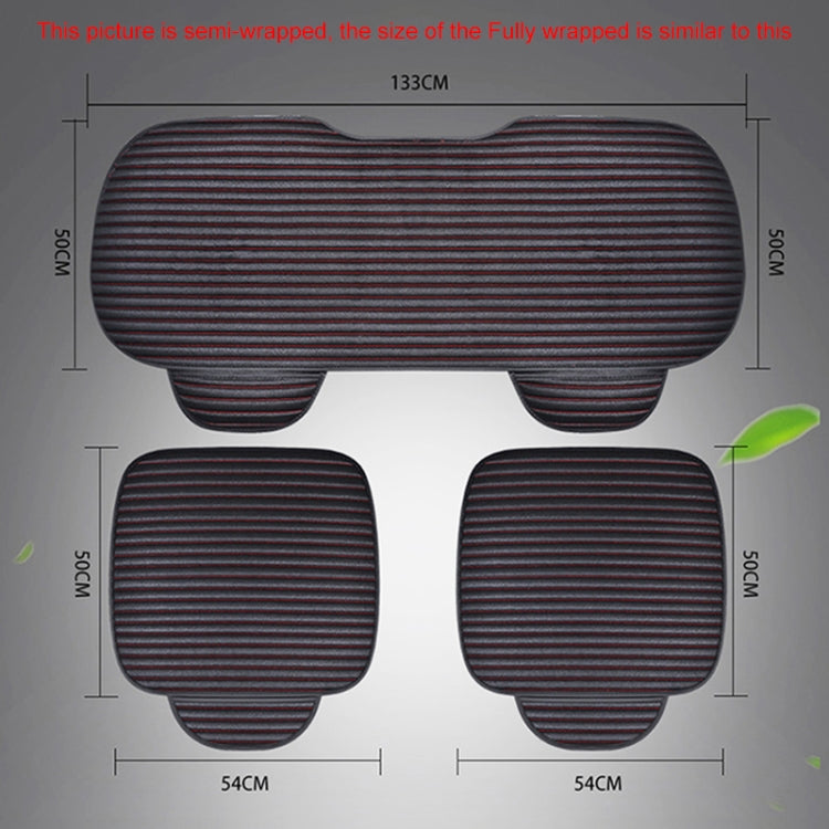 3 in 1 Car Seat Cushion Free Binding All Inclusive Seat Mat Set (Red) - Seat Accessories by PMC Jewellery | Online Shopping South Africa | PMC Jewellery | Buy Now Pay Later Mobicred