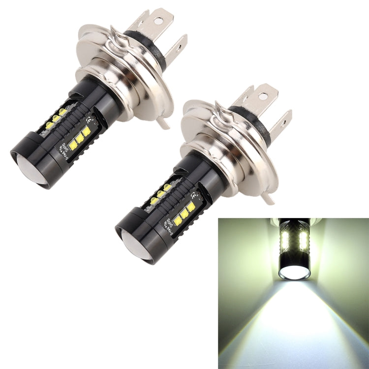 2 PCS H4 DC12V 4.3W 6000K 500LM Car Fog Lights with 12LEDs SMD-2525 - Fog / Driving Lights by PMC Jewellery | Online Shopping South Africa | PMC Jewellery | Buy Now Pay Later Mobicred