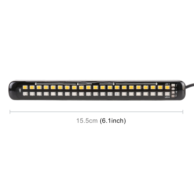 155mm DC12-24V / 2.2W Motorcycle LED Dynamic Blinker Side Lights Flowing Water Brake Lamp Turn Signal Light, Cable Length: 1m - Signal Lights by PMC TechLife | Online Shopping South Africa | PMC TechLife | Buy Now Pay Later Mobicred