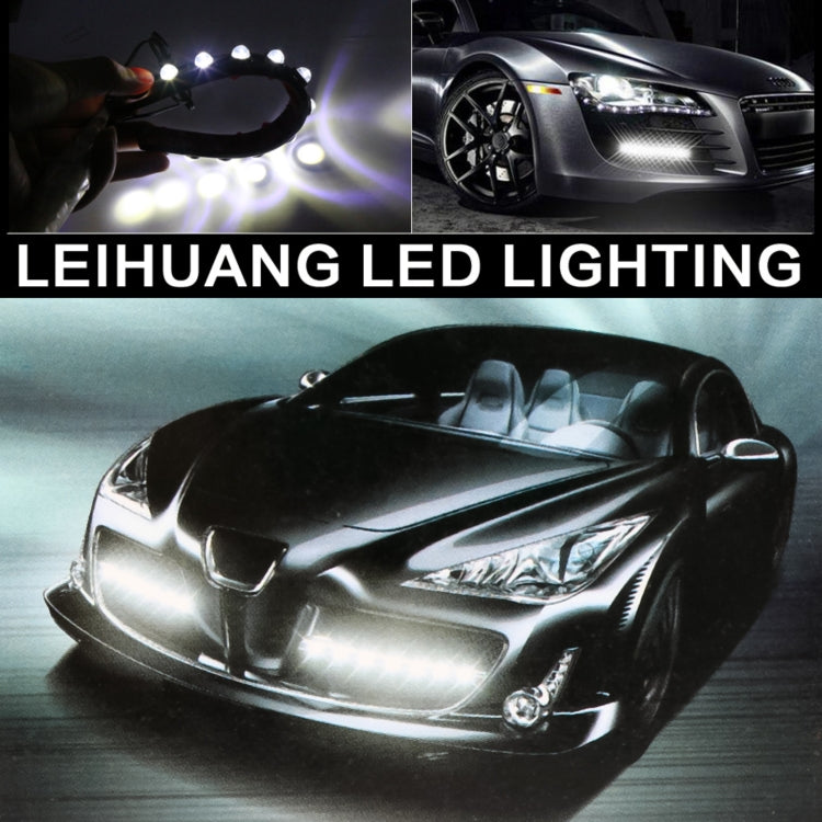 6LEDs SMD-5050 DC12V / 1.3W / 5500K / 65LM Car Daytime Running Light - Running Lights by PMC Jewellery | Online Shopping South Africa | PMC Jewellery | Buy Now Pay Later Mobicred