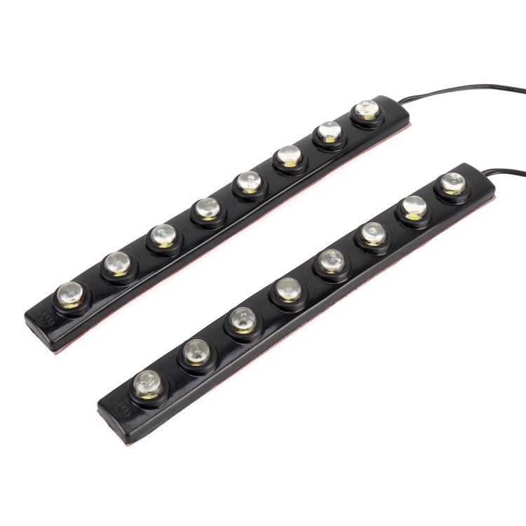 8LEDs SMD-5050 DC12V / 1.7W / 5500K / 87LM Car Daytime Running Light - Running Lights by PMC Jewellery | Online Shopping South Africa | PMC Jewellery | Buy Now Pay Later Mobicred