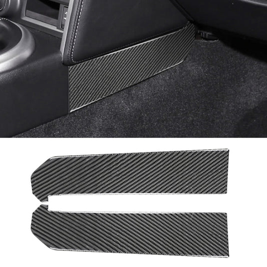 Car Carbon Fiber Central Control Side Gear Position Decorative Sticker for Subaru BRZ / Toyota 86 2013-2020, Left and Right Drive Universal (Black) - Car Interior Mouldings by PMC Jewellery | Online Shopping South Africa | PMC Jewellery | Buy Now Pay Later Mobicred