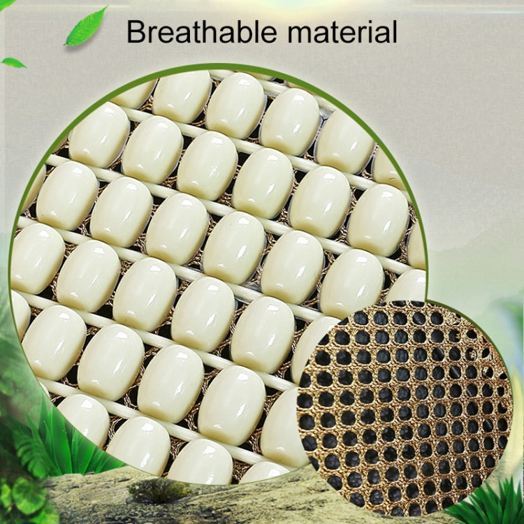 Car Seat Covers Summer Cool Imitation Wooden Beads Ventilation Breathable Seat Cushion(Coffee) - Seat Accessories by PMC TechLife | Online Shopping South Africa | PMC TechLife | Buy Now Pay Later Mobicred