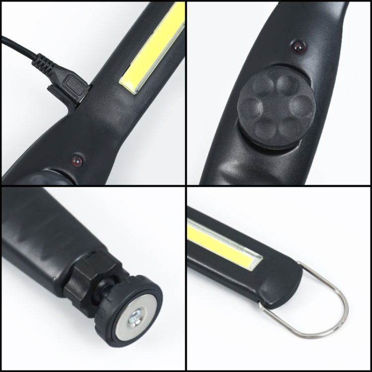 Car Home Car Work Maintenance Lamp Inspection Maintenance Light Emergency COB Charging Lamp (Black) - Other Tools by PMC Jewellery | Online Shopping South Africa | PMC Jewellery