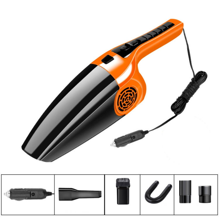 Eighth Generation Car Vacuum Cleaner 120W Wet and Dry Dual-use Strong Suction(Orange) - Vacuum Cleaner by PMC Jewellery | Online Shopping South Africa | PMC Jewellery | Buy Now Pay Later Mobicred