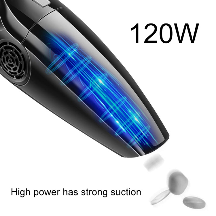 Eighth Generation Car Vacuum Cleaner 120W Wet and Dry Dual-use Strong Suction(Orange) - Vacuum Cleaner by PMC TechLife | Online Shopping South Africa | PMC TechLife | Buy Now Pay Later Mobicred