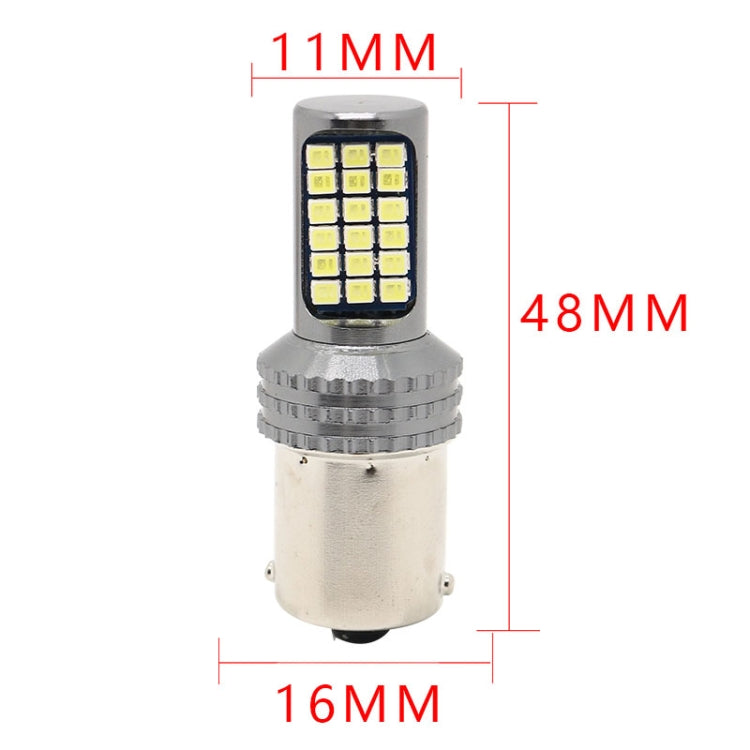 2 PCS 1156 / BA15S DC12V / 5W Car Turn Lights / Reversing Lights / Brake Lights with 36LEDs SMD-2025 Lamps (White Light) - Brake Lights by PMC Jewellery | Online Shopping South Africa | PMC Jewellery | Buy Now Pay Later Mobicred