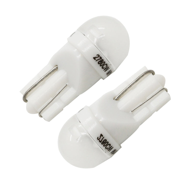 20 PCS T10 DC12V / 0.25W / 6500K / 20LM Car Round Head Plug-in Bubble Reading Light with 1LEDs SMD-3030 Lamps - Clearance Lights by PMC TechLife | Online Shopping South Africa | PMC TechLife | Buy Now Pay Later Mobicred