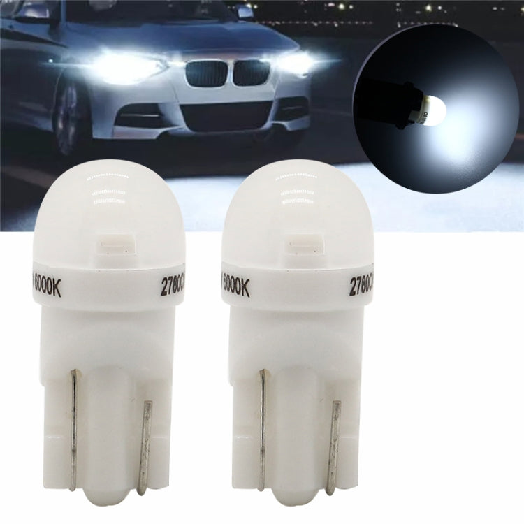20 PCS T10 DC12V / 0.25W / 6500K / 20LM Car Round Head Plug-in Bubble Reading Light with 1LEDs SMD-3030 Lamps - Clearance Lights by PMC TechLife | Online Shopping South Africa | PMC TechLife | Buy Now Pay Later Mobicred