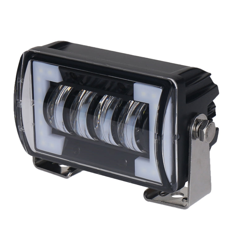 4.76 inch 24W DC 12-24V 1800LM IP67 Car Work Lights / Front Bumper Lights / Roof Lights, with Holder - Work Lights by PMC Jewellery | Online Shopping South Africa | PMC Jewellery | Buy Now Pay Later Mobicred