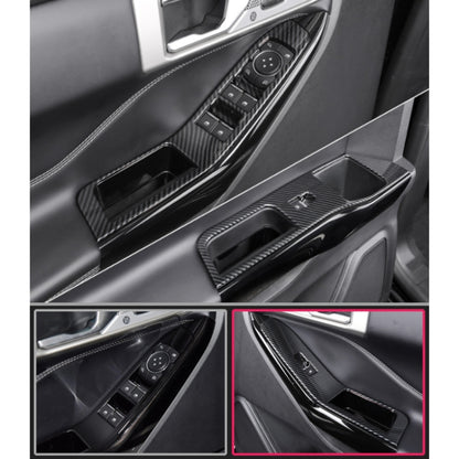 4 PCS Car Carbon Fiber Window Lift Button Decorative Sticker for Ford Explorer 2020 - Car Interior Mouldings by PMC Jewellery | Online Shopping South Africa | PMC Jewellery | Buy Now Pay Later Mobicred