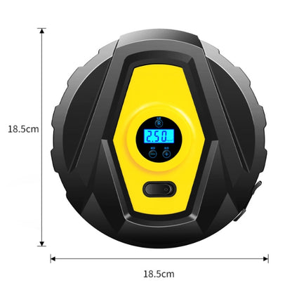 DC12V 120W Portable Multifunctional Round Car Air Pump with Digital Display - Inflatable Pump by PMC Jewellery | Online Shopping South Africa | PMC Jewellery