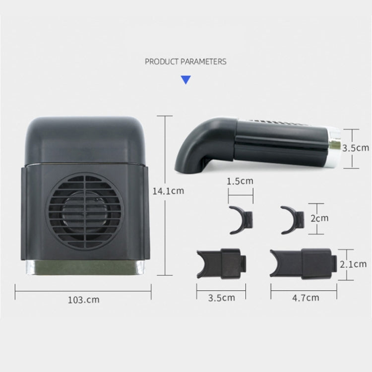 Car Electrical Appliances, 5W Car Fan Cooling Artifact For Car radiating Seat Cushion (White) - Heating & Fans by PMC TechLife | Online Shopping South Africa | PMC TechLife | Buy Now Pay Later Mobicred