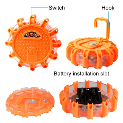 Car Road Emergency Flashing Warning Light LED Rotating Flashing Light - Reflective Material by PMC Jewellery | Online Shopping South Africa | PMC Jewellery