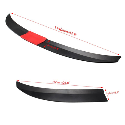 Car Modified ABS Three-stage Rear Wing Side Spoiler Lip - Decorative Strip by PMC Jewellery | Online Shopping South Africa | PMC Jewellery | Buy Now Pay Later Mobicred