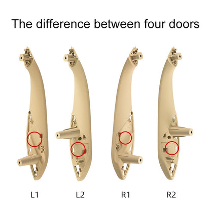 Car Right Front Side Inner Armrest Door Handle for BMW F30 / F35, Left and Right Drive Universal(Beige) - Door Handles by PMC Jewellery | Online Shopping South Africa | PMC Jewellery | Buy Now Pay Later Mobicred