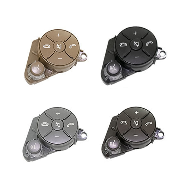 Car Multi-functional Steering Wheel Right Switch Button for Mercedes-Benz W204 / W212 / X204 2008-2015, Left and Right Drive Universal (Beige) - Steering Wheel Accessories by PMC TechLife | Online Shopping South Africa | PMC TechLife | Buy Now Pay Later Mobicred