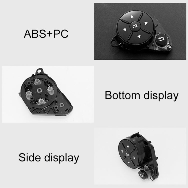 Car Multi-functional Steering Wheel Left Switch Button for Mercedes-Benz W204 / W212 / X204 2008-2015, Left and Right Drive Universal (Brown) - Steering Wheel Accessories by PMC TechLife | Online Shopping South Africa | PMC TechLife | Buy Now Pay Later Mobicred