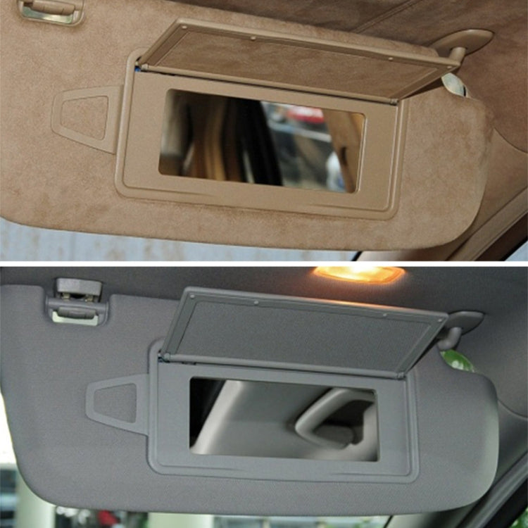Car Front Row Right Sun Visor Makeup Mirror for Mercedes-Benz S Class W220 1998-2005, Left and Right Drive Universal (Black) - Interior Mirrors by PMC TechLife | Online Shopping South Africa | PMC TechLife | Buy Now Pay Later Mobicred