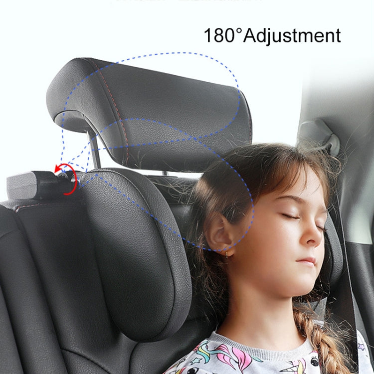 A02 Adjustable Car Auto U-shaped Memory Foam Neck Rest Cushion Seat Pillow(Black) - Seat Accessories by PMC Jewellery | Online Shopping South Africa | PMC Jewellery | Buy Now Pay Later Mobicred