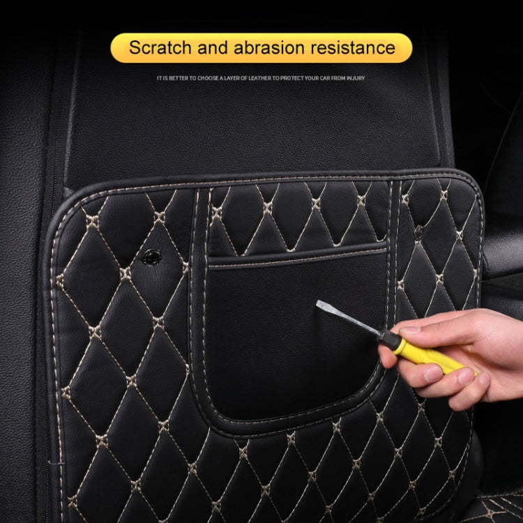 Car Half-inclusive Seat Back Anti-kick Mat Rear Anti-dirty Pad  Small Size - Seat Accessories by PMC Jewellery | Online Shopping South Africa | PMC Jewellery | Buy Now Pay Later Mobicred